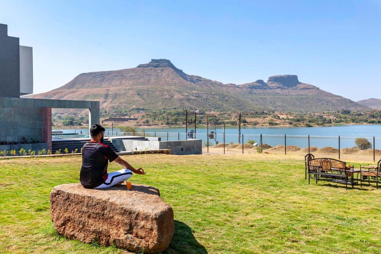 Stayvista'S Bellisimo Panorama - Lakeside Oasis With Infinity Pool, Modern Interiors, Open-To-Sky Bathtub, And Lush Green Lawn Nashik Luaran gambar